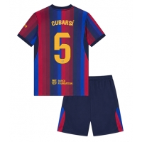 Echipament fotbal Barcelona Pau Cubarsi #5 Tricou Acasa 2026-27 pentru copii maneca scurta (+ Pantaloni scurti)