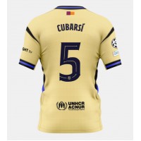 Echipament fotbal Barcelona Pau Cubarsi #5 Tricou Deplasare 2025-26 maneca scurta