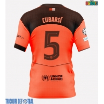 Echipament fotbal Barcelona Pau Cubarsi #5 Tricou Treilea 2025-26 maneca scurta