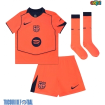 Echipament fotbal Barcelona Pau Cubarsi #5 Tricou Treilea 2025-26 pentru copii maneca scurta (+ Pantaloni scurti)