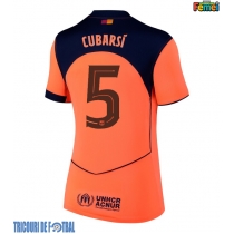 Echipament fotbal Barcelona Pau Cubarsi #5 Tricou Treilea 2025-26 pentru femei maneca scurta