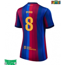 Echipament fotbal Barcelona Pedri Gonzalez #8 Tricou Acasa 2026-27 pentru femei maneca scurta