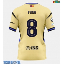 Echipament fotbal Barcelona Pedri Gonzalez #8 Tricou Deplasare 2025-26 maneca scurta