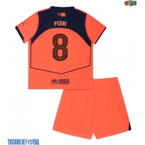 Echipament fotbal Barcelona Pedri Gonzalez #8 Tricou Treilea 2025-26 pentru copii maneca scurta (+ Pantaloni scurti)