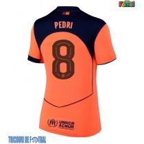Echipament fotbal Barcelona Pedri Gonzalez #8 Tricou Treilea 2025-26 pentru femei maneca scurta