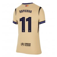 Echipament fotbal Barcelona Raphinha Belloli #11 Tricou Deplasare 2025-26 pentru femei maneca scurta