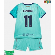Echipament fotbal Barcelona Raphinha Belloli #11 Tricou Treilea 2026-27 pentru copii maneca scurta (+ Pantaloni scurti)