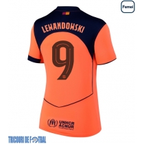 Echipament fotbal Barcelona Robert Lewandowski #9 Tricou Treilea 2025-26 pentru femei maneca scurta