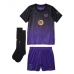 Echipament fotbal Barcelona Rodri Hernandez #16 Tricou Deplasare 2026-27 pentru copii maneca scurta (+ Pantaloni scurti)