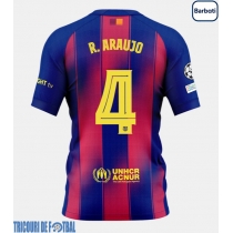 Echipament fotbal Barcelona Ronald Araujo #4 Tricou Acasa 2025-26 maneca scurta