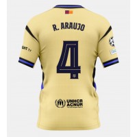 Echipament fotbal Barcelona Ronald Araujo #4 Tricou Deplasare 2025-26 maneca scurta