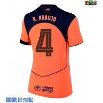 Echipament fotbal Barcelona Ronald Araujo #4 Tricou Treilea 2025-26 pentru femei maneca scurta