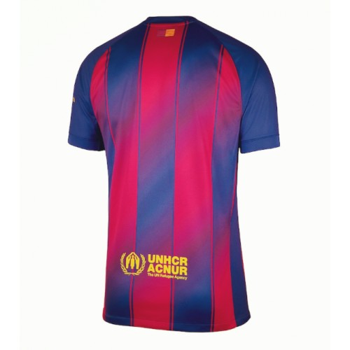 Echipament fotbal Barcelona Tricou Acasa 2025-26 maneca scurta Echipament fotbal Barcelona Tricou Acasa 2025-26 maneca scurta