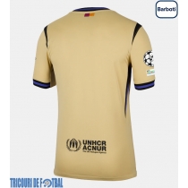 Echipament fotbal Barcelona Tricou Deplasare 2025-26 maneca scurta