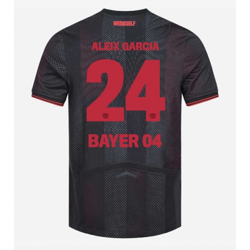 Echipament fotbal Bayer Leverkusen Aleix Garcia #24 Tricou Acasa 2025-26 maneca scurta Echipament fotbal Bayer Leverkusen Aleix Garcia #24 Tricou Acasa 2025-26 maneca scurta