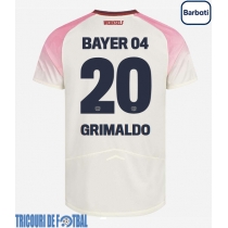 Echipament fotbal Bayer Leverkusen Alejandro Grimaldo #20 Tricou Deplasare 2025-26 maneca scurta