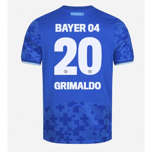 Echipament fotbal Bayer Leverkusen Alejandro Grimaldo #20 Tricou Treilea 2025-26 maneca scurta Echipament fotbal Bayer Leverkusen Alejandro Grimaldo #20 Tricou Treilea 2025-26 maneca scurta