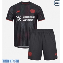 Echipament fotbal Bayer Leverkusen Edmond Tapsoba #12 Tricou Acasa 2025-26 pentru copii maneca scurta (+ Pantaloni scurti)
