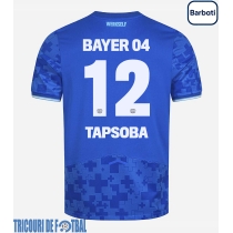 Echipament fotbal Bayer Leverkusen Edmond Tapsoba #12 Tricou Treilea 2025-26 maneca scurta