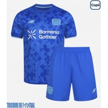 Echipament fotbal Bayer Leverkusen Edmond Tapsoba #12 Tricou Treilea 2025-26 pentru copii maneca scurta (+ Pantaloni scurti)