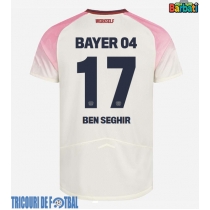 Echipament fotbal Bayer Leverkusen Eliesse Ben Seghir #17 Tricou Deplasare 2025-26 maneca scurta