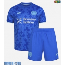 Echipament fotbal Bayer Leverkusen Exequiel Palacios #25 Tricou Treilea 2025-26 pentru copii maneca scurta (+ Pantaloni scurti)