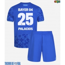 Echipament fotbal Bayer Leverkusen Exequiel Palacios #25 Tricou Treilea 2025-26 pentru copii maneca scurta (+ Pantaloni scurti)