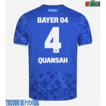 Echipament fotbal Bayer Leverkusen Jarell Quansah #4 Tricou Treilea 2025-26 maneca scurta