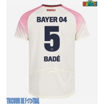 Echipament fotbal Bayer Leverkusen Loic Bade #5 Tricou Deplasare 2025-26 maneca scurta