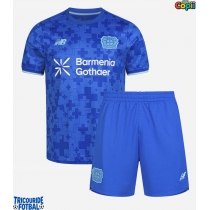 Echipament fotbal Bayer Leverkusen Loic Bade #5 Tricou Treilea 2025-26 pentru copii maneca scurta (+ Pantaloni scurti)
