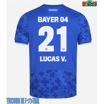 Echipament fotbal Bayer Leverkusen Lucas Vazquez #21 Tricou Treilea 2025-26 maneca scurta