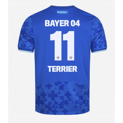 Echipament fotbal Bayer Leverkusen Martin Terrier #11 Tricou Treilea 2025-26 maneca scurta Echipament fotbal Bayer Leverkusen Martin Terrier #11 Tricou Treilea 2025-26 maneca scurta