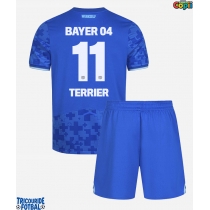 Echipament fotbal Bayer Leverkusen Martin Terrier #11 Tricou Treilea 2025-26 pentru copii maneca scurta (+ Pantaloni scurti)