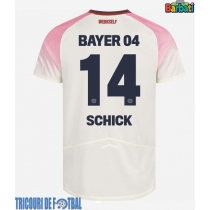 Echipament fotbal Bayer Leverkusen Patrik Schick #14 Tricou Deplasare 2025-26 maneca scurta