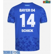 Echipament fotbal Bayer Leverkusen Patrik Schick #14 Tricou Treilea 2025-26 maneca scurta