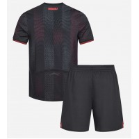 Echipament fotbal Bayer Leverkusen Tricou Acasa 2025-26 pentru copii maneca scurta (+ Pantaloni scurti)