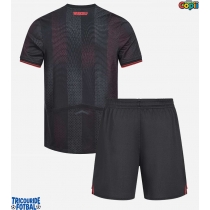 Echipament fotbal Bayer Leverkusen Tricou Acasa 2025-26 pentru copii maneca scurta (+ Pantaloni scurti)