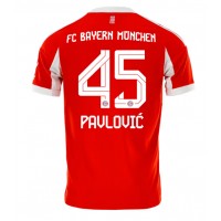 Echipament fotbal Bayern Munich Aleksandar Pavlovic #45 Tricou Acasa 2025-26 maneca scurta
