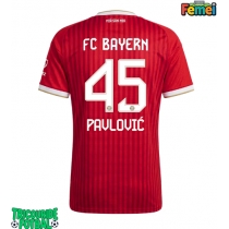 Echipament fotbal Bayern Munich Aleksandar Pavlovic #45 Tricou Acasa 2026-27 pentru femei maneca scurta