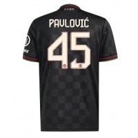 Echipament fotbal Bayern Munich Aleksandar Pavlovic #45 Tricou Treilea 2025-26 maneca scurta