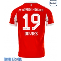 Echipament fotbal Bayern Munich Alphonso Davies #19 Tricou Acasa 2025-26 maneca scurta