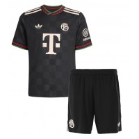 Echipament fotbal Bayern Munich Alphonso Davies #19 Tricou Treilea 2025-26 pentru copii maneca scurta (+ Pantaloni scurti)