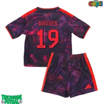 Echipament fotbal Bayern Munich Alphonso Davies #19 Tricou Treilea 2026-27 pentru copii maneca scurta (+ Pantaloni scurti)