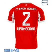 Echipament fotbal Bayern Munich Dayot Upamecano #2 Tricou Acasa 2025-26 maneca scurta