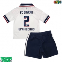 Echipament fotbal Bayern Munich Dayot Upamecano #2 Tricou Deplasare 2026-27 pentru copii maneca scurta (+ Pantaloni scurti)