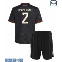 Echipament fotbal Bayern Munich Dayot Upamecano #2 Tricou Treilea 2025-26 pentru copii maneca scurta (+ Pantaloni scurti)