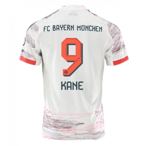 Echipament fotbal Bayern Munich Harry Kane #9 Tricou Deplasare 2025-26 maneca scurta Echipament fotbal Bayern Munich Harry Kane #9 Tricou Deplasare 2025-26 maneca scurta