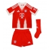 Echipament fotbal Bayern Munich Ismael Saibari #34 Tricou Acasa 2026-27 pentru copii maneca scurta (+ Pantaloni scurti)