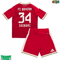 Echipament fotbal Bayern Munich Ismael Saibari #34 Tricou Acasa 2026-27 pentru copii maneca scurta (+ Pantaloni scurti)