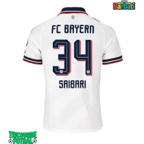 Echipament fotbal Bayern Munich Ismael Saibari #34 Tricou Deplasare 2026-27 maneca scurta